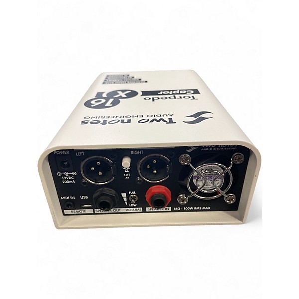Used Two Notes AUDIO ENGINEERING Torpedo Captor X16 Power Attenuator