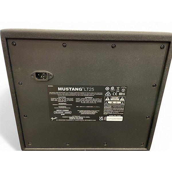 Used Fender Mustang LT25 25W 1x8 Guitar Combo Amp