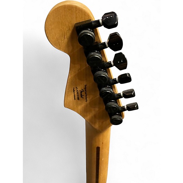 Used Squier Bullet Stratocaster HSS 2 Tone Sunburst Solid Body Electric Guitar