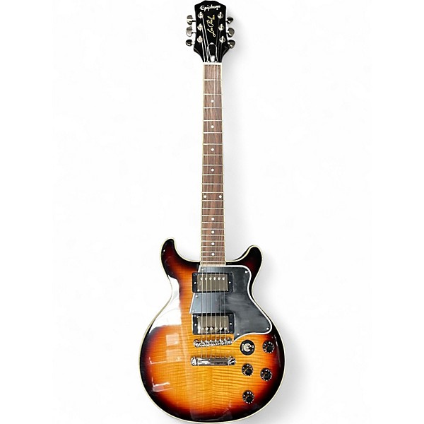 Used Epiphone Les Paul Special Double Cutaway Bourbon Burst Solid Body Electric Guitar