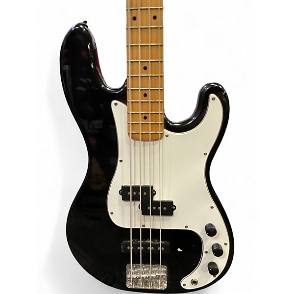 Used Cort Action Bass Black Electric Bass Guitar