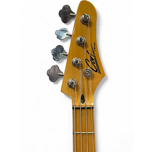 Used Cort Action Bass Black Electric Bass Guitar