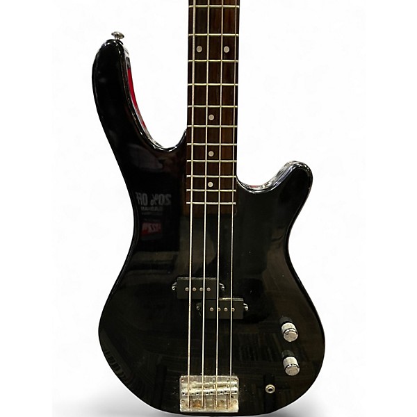 Used Samick FB-15S Black Electric Bass Guitar