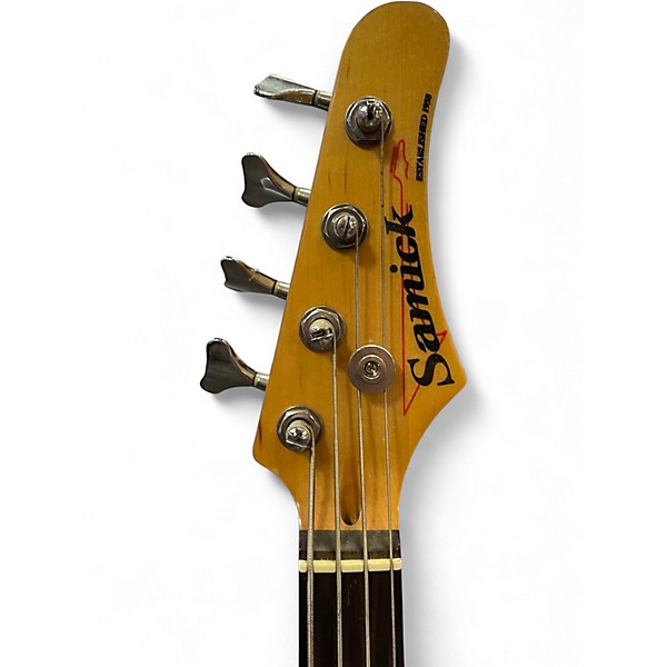Used Samick FB-15S Black Electric Bass Guitar
