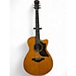Used Yamaha AC5R Natural Acoustic Electric Guitar