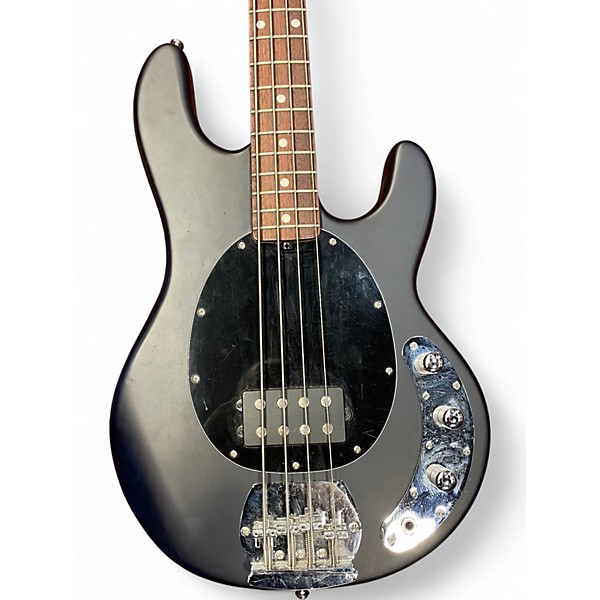 Used Sterling by Music Man Sub 4 Black Electric Bass Guitar