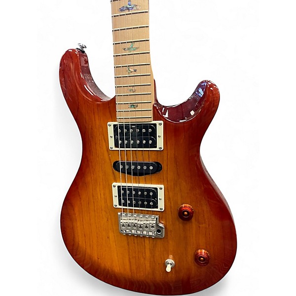 Used PRS SE Swamp Ash Special Vintage Sunburst Solid Body Electric Guitar