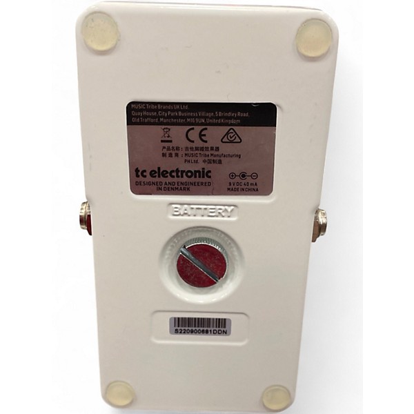 Used TC Electronic Spark Booster Effect Pedal