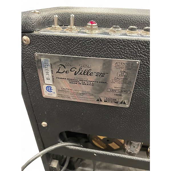 Used Fender  DE VILLE 212 Tube Guitar Combo Amp