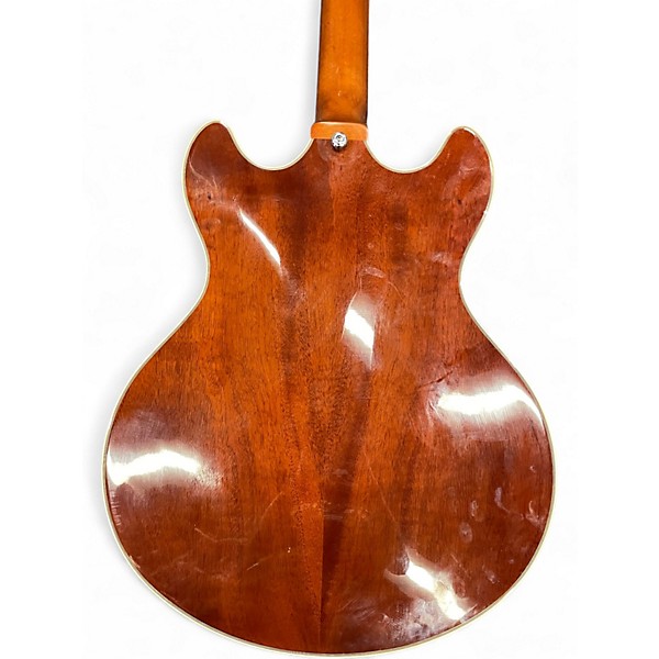 Used D'Angelico Premier Delancey Cutaway SEMI HOLLOW Iced Tea Hollow Body Electric Guitar