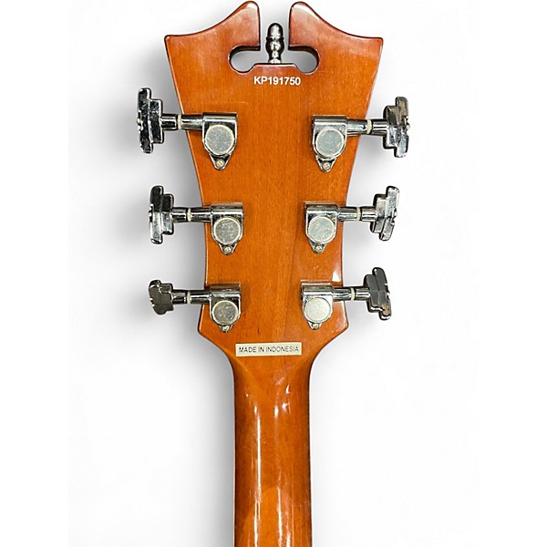 Used D'Angelico Premier Delancey Cutaway SEMI HOLLOW Iced Tea Hollow Body Electric Guitar