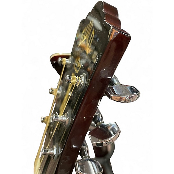 Vintage 1976 Guild D50NT w/Electronics Natural Acoustic Guitar