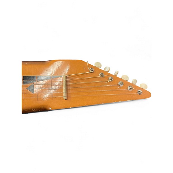 Used 1960s Harmony H-1 Metallic Orange Lap Steel