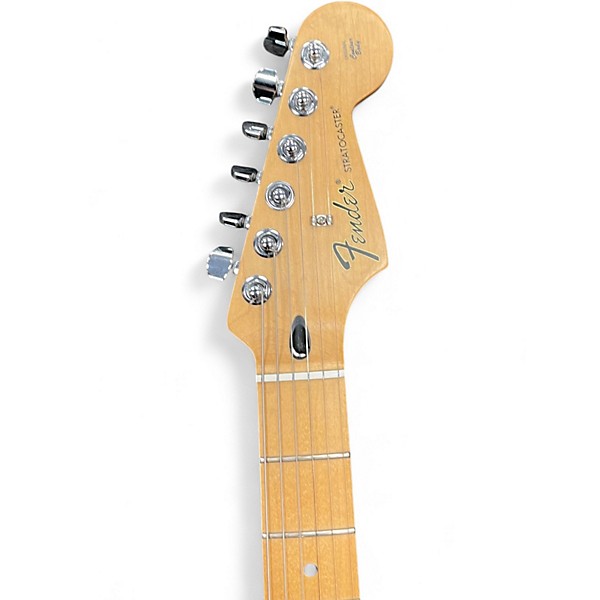 Used Fender HSS Player Stratocaster Ice Blue Metallic Solid Body Electric Guitar