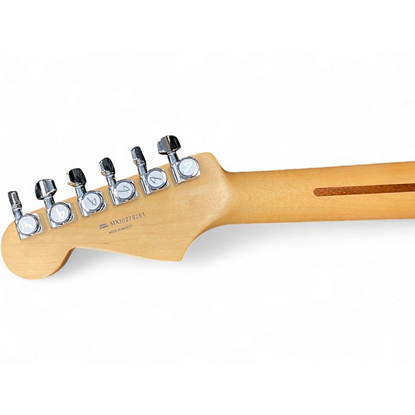 Used Fender HSS Player Stratocaster Ice Blue Metallic Solid Body Electric Guitar