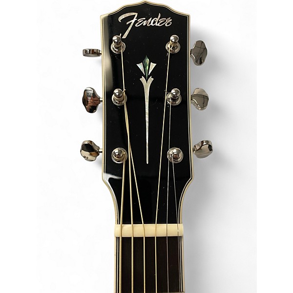 Used Fender Paramount PD-220e 3 Color Vintage Sunburst Acoustic Guitar