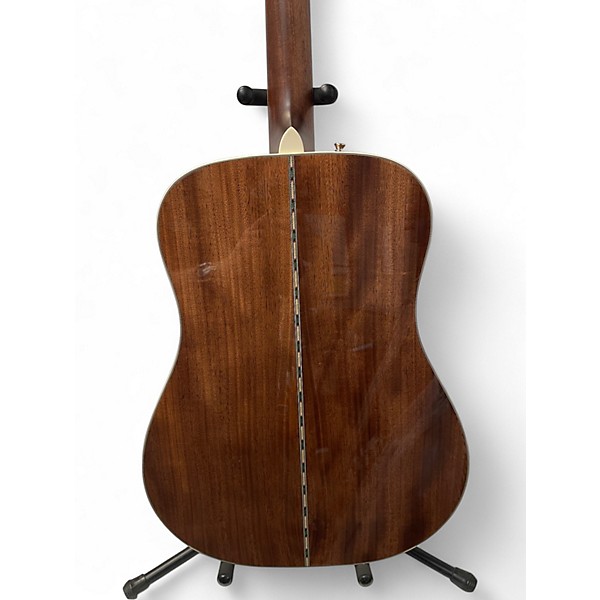 Used Fender Paramount PD-220e 3 Color Vintage Sunburst Acoustic Guitar