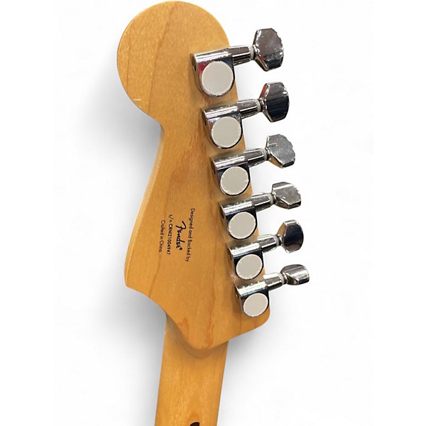 Used Squier Stratocaster 3 Tone Sunburst Solid Body Electric Guitar