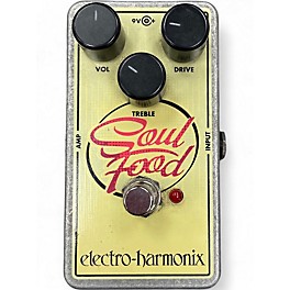 Used Electro-Harmonix Soul Food Overdrive Effect Pedal