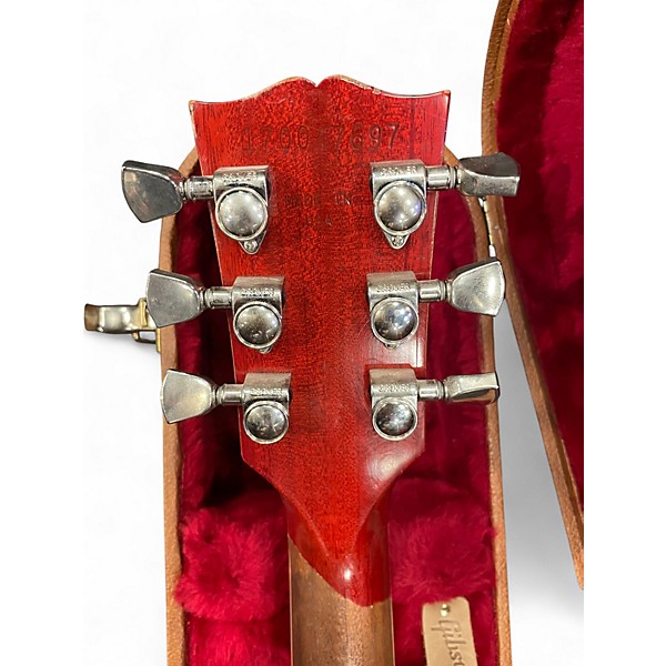 Used 2017 Gibson Les Paul Traditional Iced Tea Solid Body Electric Guitar