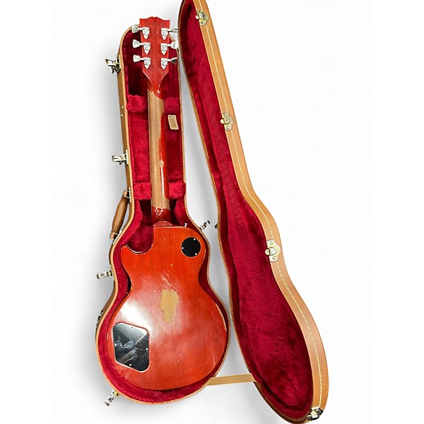 Used 2017 Gibson Les Paul Traditional Iced Tea Solid Body Electric Guitar