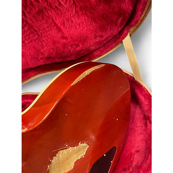 Used 2017 Gibson Les Paul Traditional Iced Tea Solid Body Electric Guitar