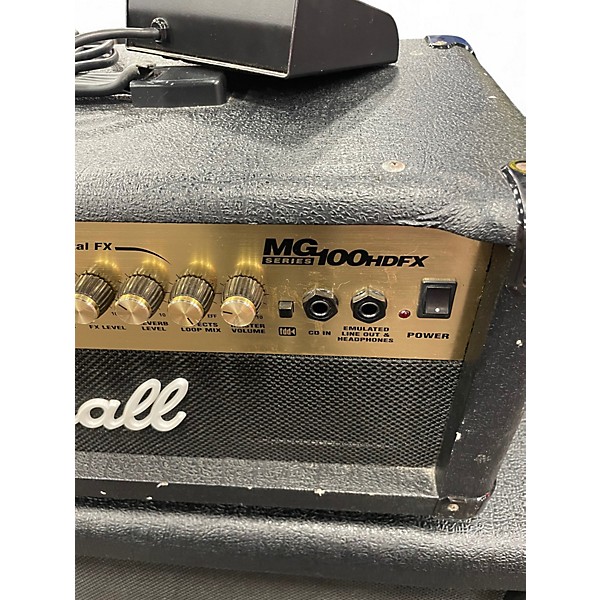 Used Marshall MG100HDFX 100W Solid State Guitar Amp Head