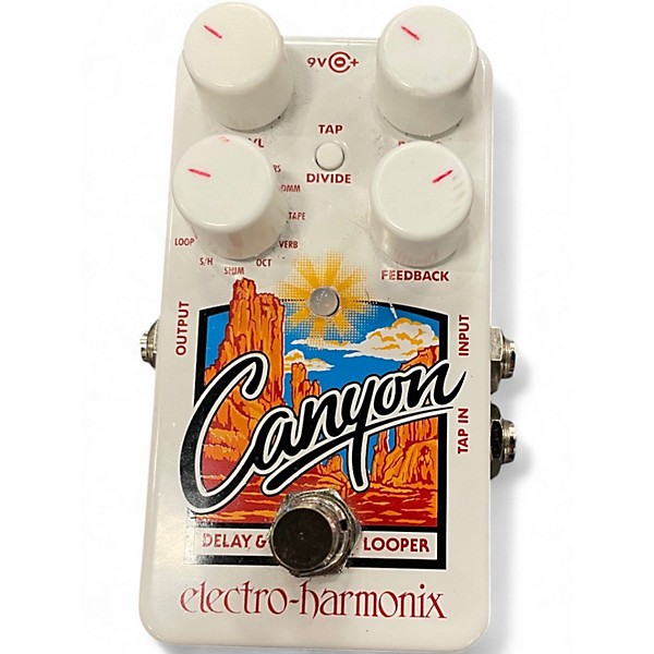 Used Electro-Harmonix Canyon Delay and Looper Effect Pedal