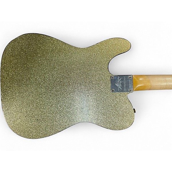 Used Fender Custom Shop Limited Edition CuNiFe Telecaster Gold Sparkle Solid Body Electric Guitar