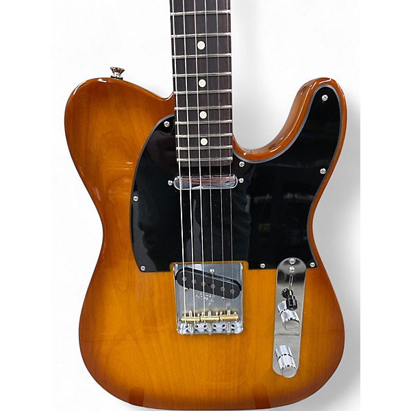 Used Fender American Performer Telecaster Honey Burst Solid Body Electric Guitar