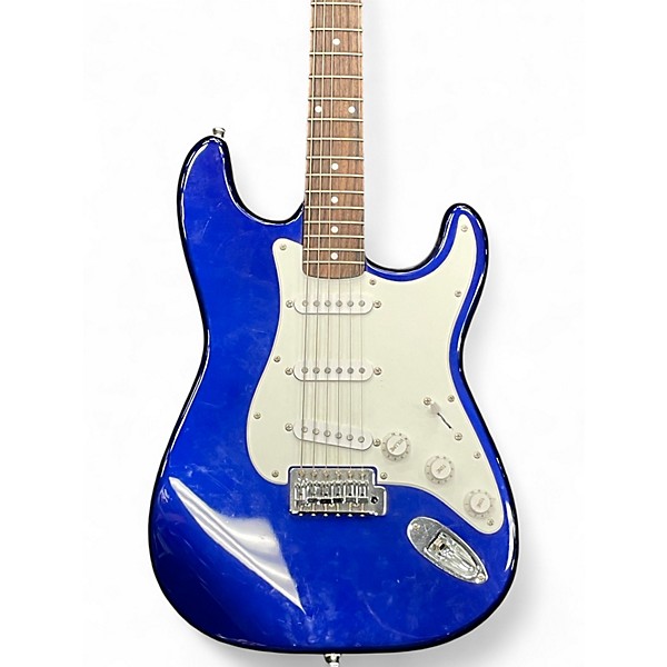 Used Squier Affinity Stratocaster Blue Solid Body Electric Guitar