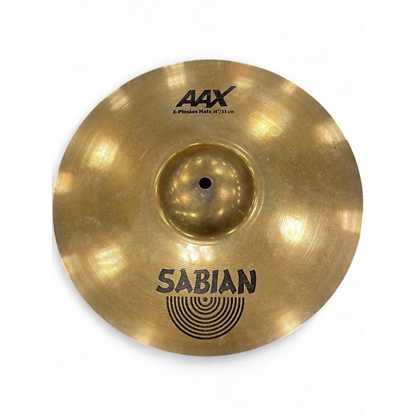 Used SABIAN 14in AAX Xplosion Hi Hat Pair Cymbal