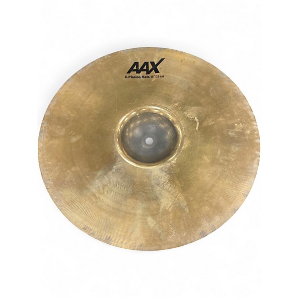 Used SABIAN 14in AAX Xplosion Hi Hat Pair Cymbal