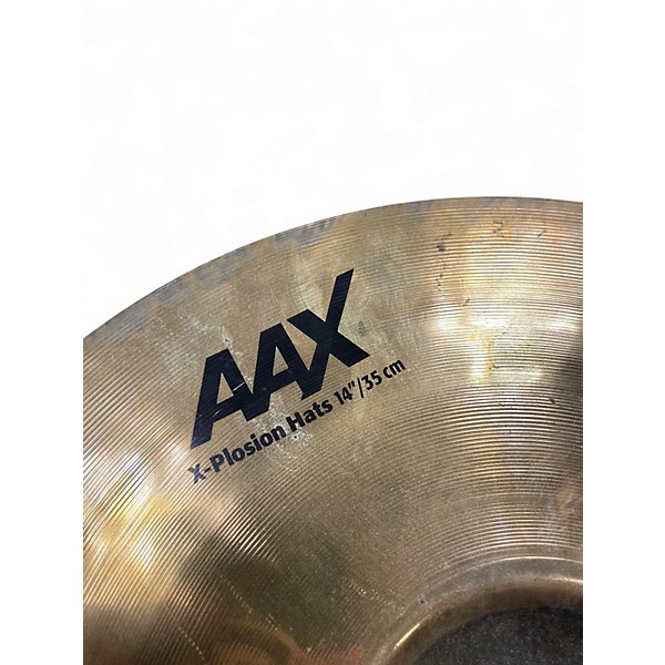 Used SABIAN 14in AAX Xplosion Hi Hat Pair Cymbal