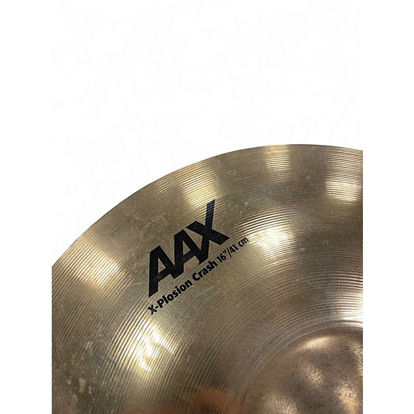 Used SABIAN 16in AAX Xplosion Crash Cymbal