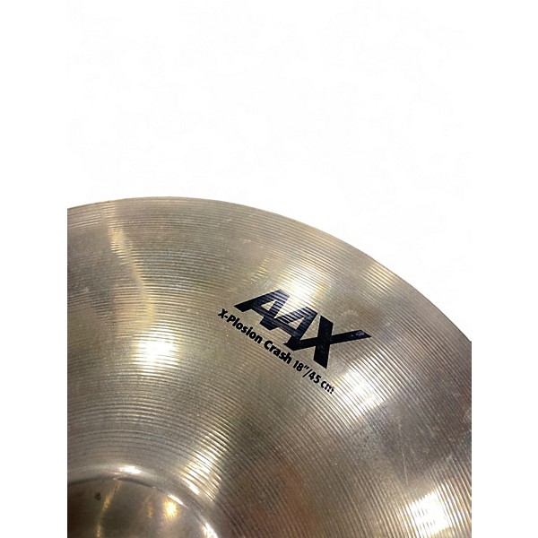 Used SABIAN 18in AAX Xplosion Crash Cymbal