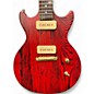 Used Earl Slick SL60 CRIMSON RED Solid Body Electric Guitar