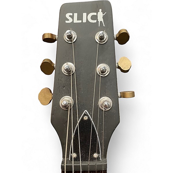 Used Earl Slick SL60 CRIMSON RED Solid Body Electric Guitar