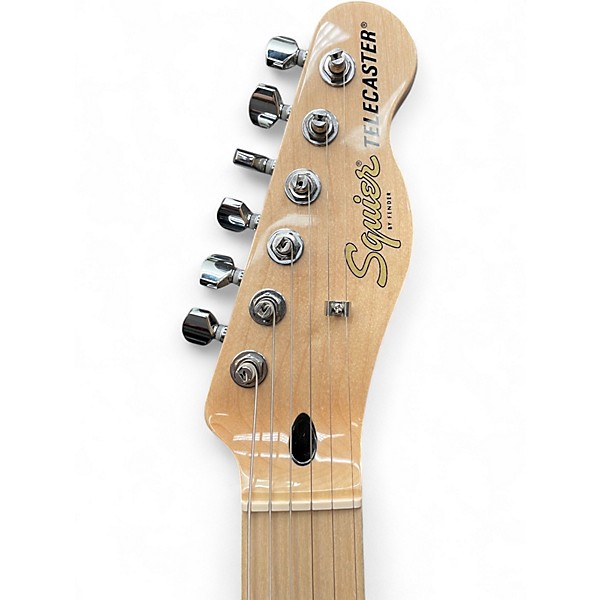 Used Squier Partscaster 3 Color Sunburst Solid Body Electric Guitar