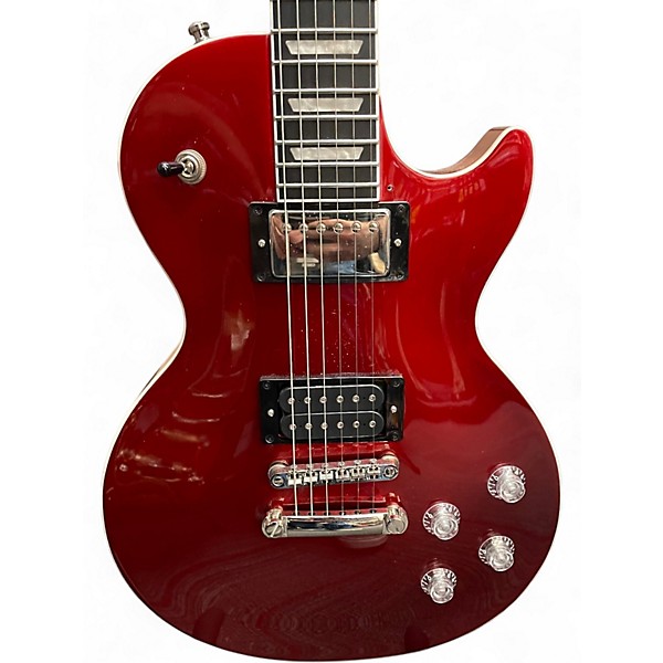 Used Epiphone Les Paul Modern Vintage Sparkling Burgundy Solid Body Electric Guitar