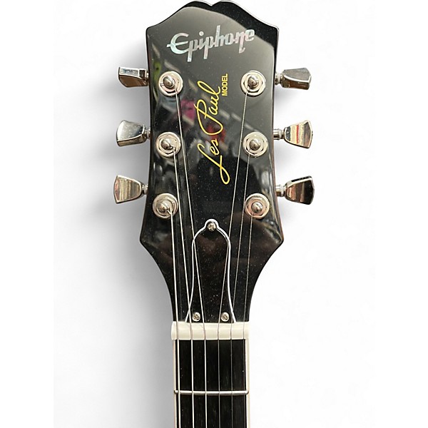 Used Epiphone Les Paul Modern Vintage Sparkling Burgundy Solid Body Electric Guitar