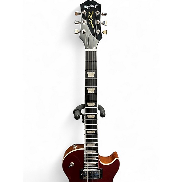 Used Epiphone Les Paul Modern Vintage Sparkling Burgundy Solid Body Electric Guitar