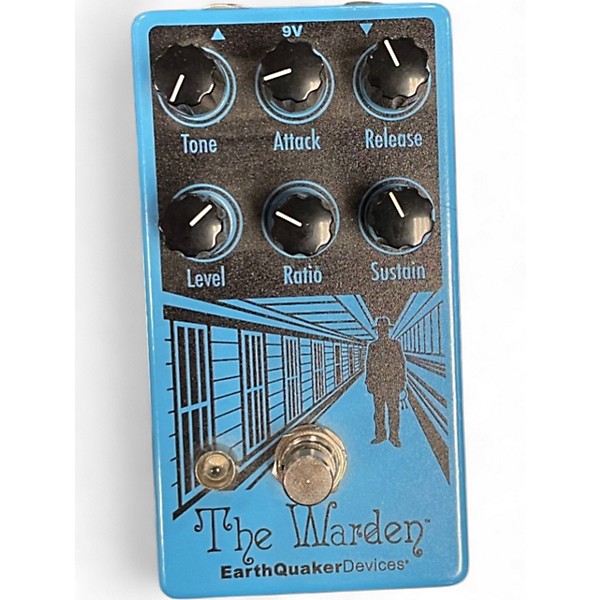 Used EarthQuaker Devices Warden Optical Compressor Effect Pedal