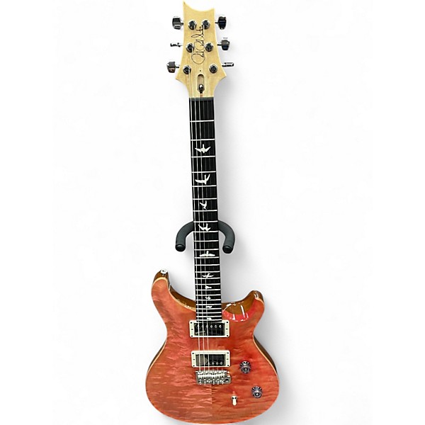 Used PRS Wood Library Custom 24 Bonnie Pink Solid Body Electric Guitar