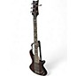 Used Schecter Guitar Research Stiletto Extreme 5 String red Electric Bass Guitar