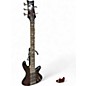 Used Schecter Guitar Research Stiletto Extreme 5 String red Electric Bass Guitar