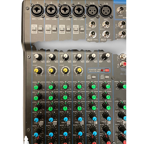 Used Yamaha MG12 Unpowered Mixer