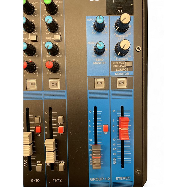Used Yamaha MG12 Unpowered Mixer