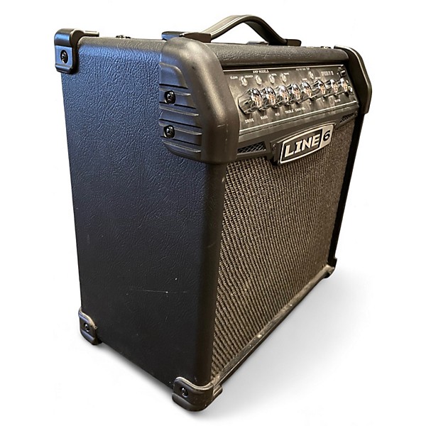 Used Line 6 Spider IV 15W 1X8 Guitar Combo Amp