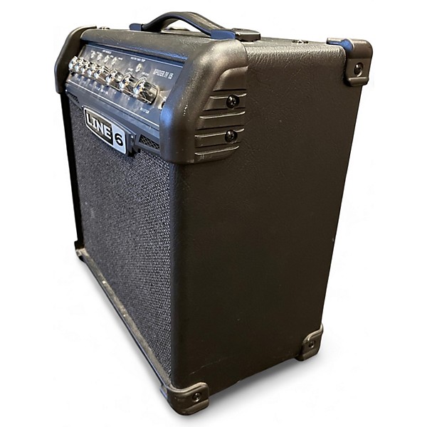 Used Line 6 Spider IV 15W 1X8 Guitar Combo Amp